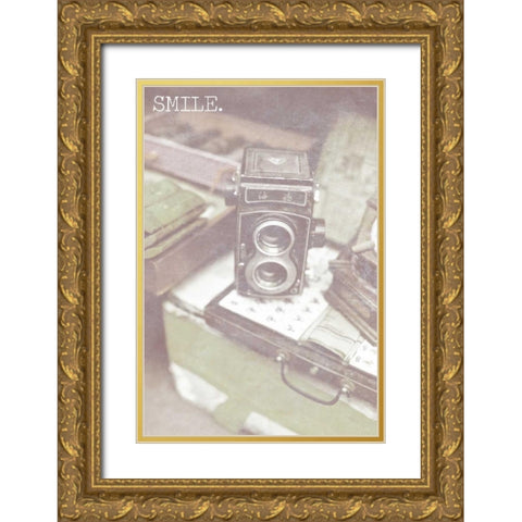 Capture The Moment II Gold Ornate Wood Framed Art Print with Double Matting by Bryant, Susan