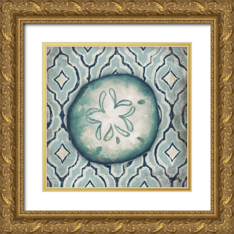 Coastal Modele II Gold Ornate Wood Framed Art Print with Double Matting by Medley, Elizabeth