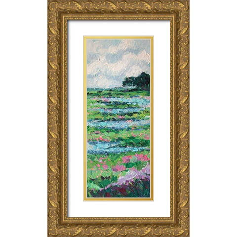 Marsh Romance II Gold Ornate Wood Framed Art Print with Double Matting by Coolick, Ann Marie