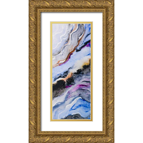 Busy Dreams I Gold Ornate Wood Framed Art Print with Double Matting by Loreth, Lanie