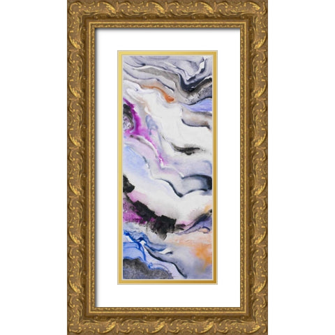 Busy Dreams II Gold Ornate Wood Framed Art Print with Double Matting by Loreth, Lanie