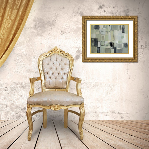 Quiet Harmony Gold Ornate Wood Framed Art Print with Double Matting by Loreth, Lanie
