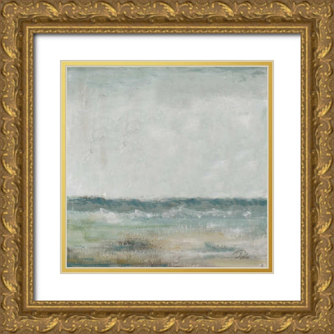 Cape Cod II Gold Ornate Wood Framed Art Print with Double Matting by Pinto, Patricia
