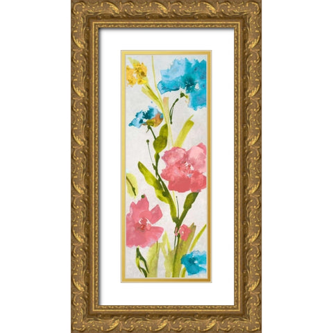 Povat Multicolor II Gold Ornate Wood Framed Art Print with Double Matting by Loreth, Lanie
