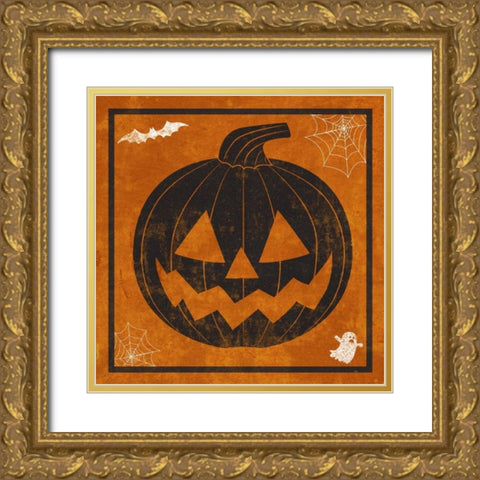 Hallows Eve I Gold Ornate Wood Framed Art Print with Double Matting by Studio, Sd Graphics
