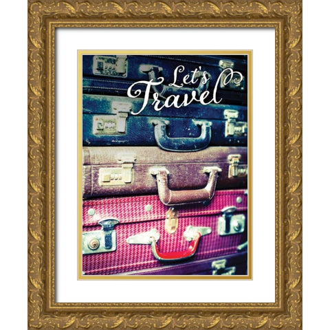 Eastern Travels II Gold Ornate Wood Framed Art Print with Double Matting by Bryant, Susan