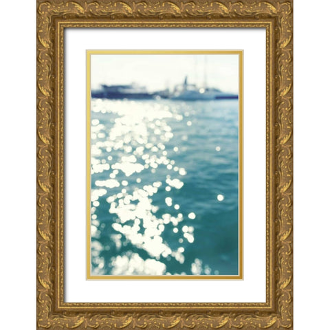 North Eastern Coastal II Gold Ornate Wood Framed Art Print with Double Matting by Gardner, Sarah
