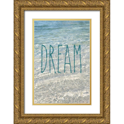 Dream Gold Ornate Wood Framed Art Print with Double Matting by Gardner, Sarah