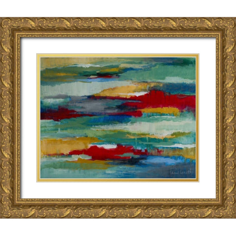 Splendid Sky Gold Ornate Wood Framed Art Print with Double Matting by Loreth, Lanie