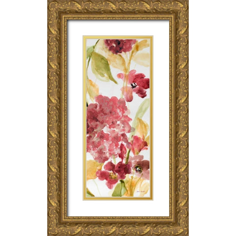 De la Vie II Gold Ornate Wood Framed Art Print with Double Matting by Loreth, Lanie