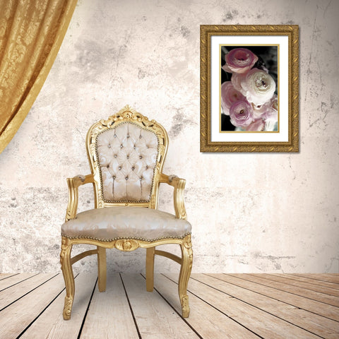 Out of Darkness Gold Ornate Wood Framed Art Print with Double Matting by Gardner, Sarah