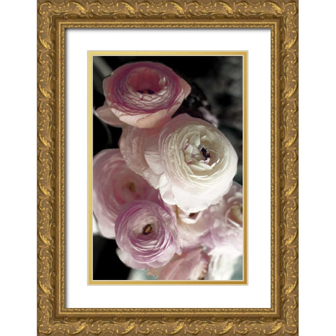 Out of Darkness Gold Ornate Wood Framed Art Print with Double Matting by Gardner, Sarah