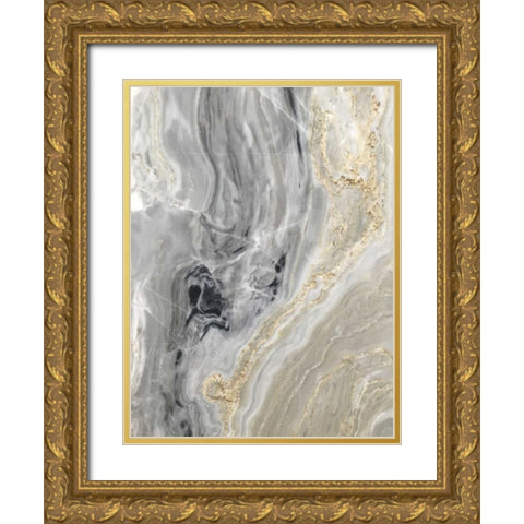 Quartz Top II Gold Ornate Wood Framed Art Print with Double Matting by Bryant, Susan