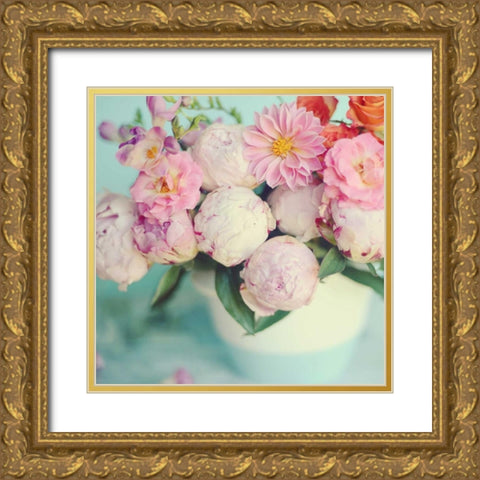 English Summer I Gold Ornate Wood Framed Art Print with Double Matting by Gardner, Sarah