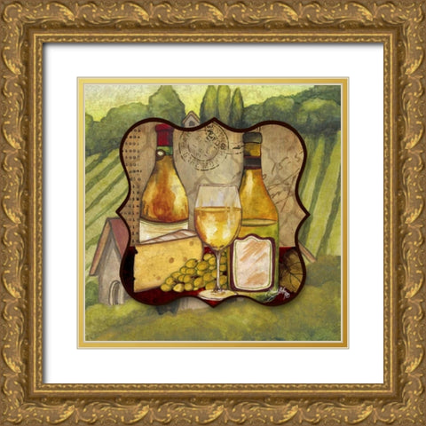 A Good Vintage II Gold Ornate Wood Framed Art Print with Double Matting by Medley, Elizabeth