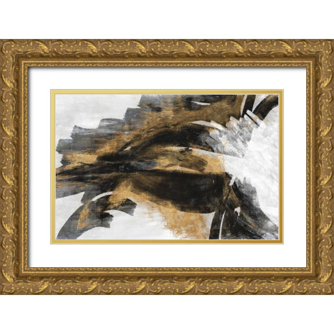 Sandy Spirit Gold Ornate Wood Framed Art Print with Double Matting by Johnson, Walt