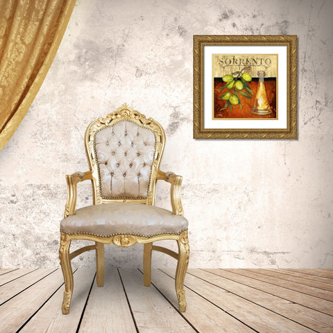 Cuisine II Gold Ornate Wood Framed Art Print with Double Matting by Medley, Elizabeth