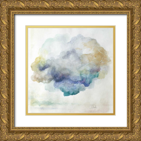 Clouds II Gold Ornate Wood Framed Art Print with Double Matting by Pinto, Patricia