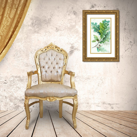 Branches To The Wind II Gold Ornate Wood Framed Art Print with Double Matting by Pinto, Patricia