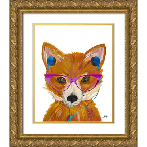 Woodland Beats II Gold Ornate Wood Framed Art Print with Double Matting by DeRice, Julie