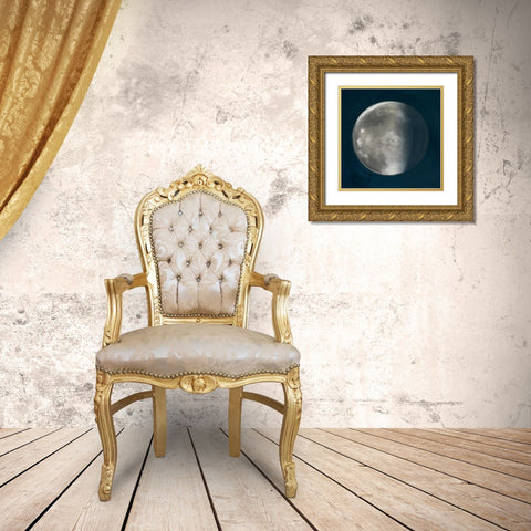 Moon Phase II Gold Ornate Wood Framed Art Print with Double Matting by Hakimipour, Tiffany
