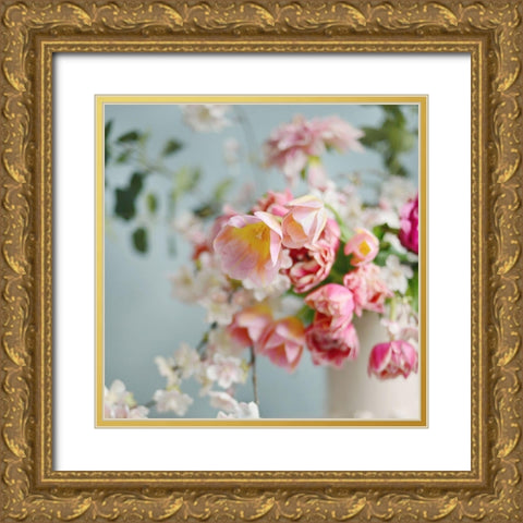 Pulled from the Garden II Gold Ornate Wood Framed Art Print with Double Matting by Gardner, Sarah