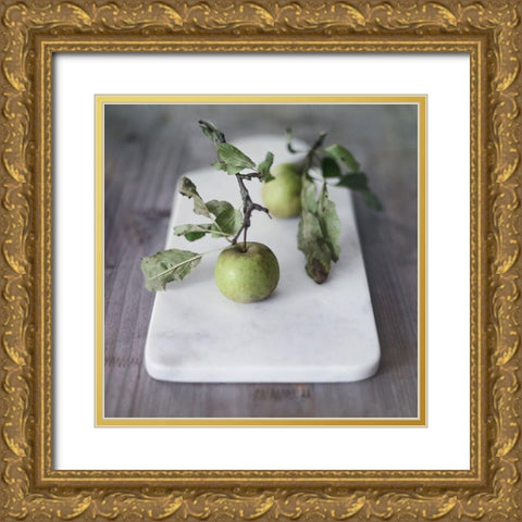 Growth Begins Gold Ornate Wood Framed Art Print with Double Matting by Gardner, Sarah
