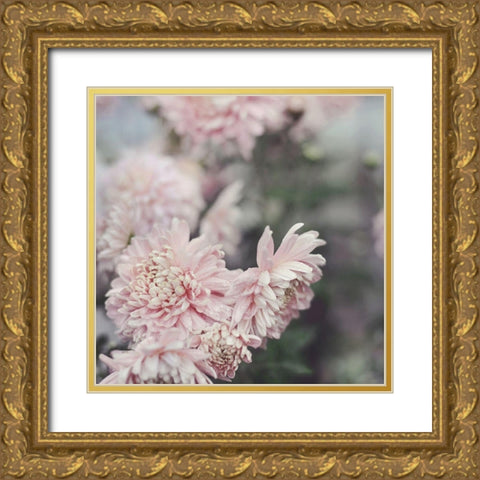 Evening Blooms Gold Ornate Wood Framed Art Print with Double Matting by Gardner, Sarah