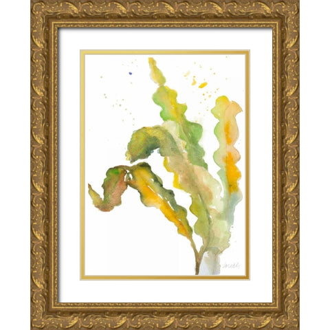 Seagrasses and Eelgrasses IV Gold Ornate Wood Framed Art Print with Double Matting by Loreth, Lanie