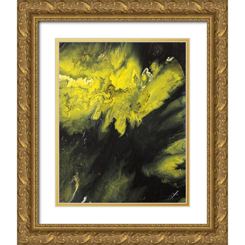 Night and Day Gold Ornate Wood Framed Art Print with Double Matting by Gonzalez, Roberto
