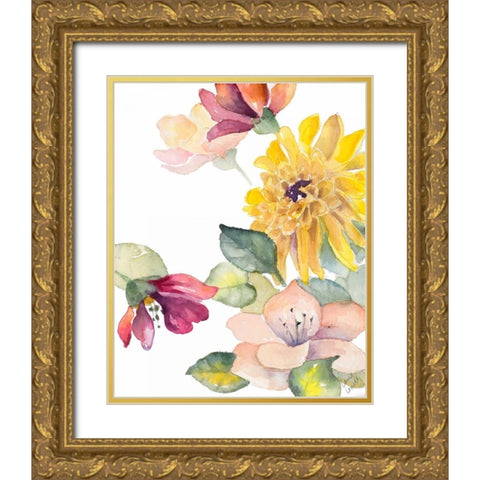 Under Grasse Skys II Gold Ornate Wood Framed Art Print with Double Matting by Loreth, Lanie