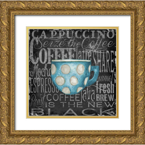 Coffee of the Day VI Gold Ornate Wood Framed Art Print with Double Matting by Medley, Elizabeth