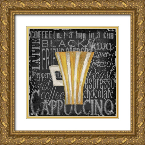 Coffee of the Day II Gold Ornate Wood Framed Art Print with Double Matting by Medley, Elizabeth