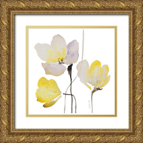 Basking in the Sunshine II Gold Ornate Wood Framed Art Print with Double Matting by Loreth, Lanie