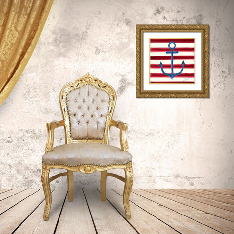 Sailors Life I Gold Ornate Wood Framed Art Print with Double Matting by DeRice, Julie