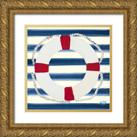 Sailors Life II Gold Ornate Wood Framed Art Print with Double Matting by DeRice, Julie