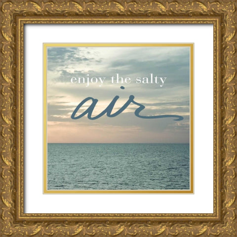 Dreams Ocean II Gold Ornate Wood Framed Art Print with Double Matting by Acosta