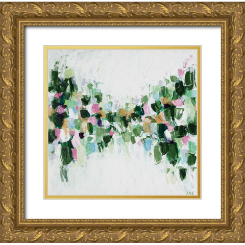 Color Perspective Gold Ornate Wood Framed Art Print with Double Matting by Coolick, Ann Marie