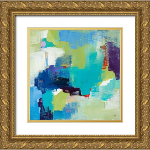 Down By The Bay I Gold Ornate Wood Framed Art Print with Double Matting by Loreth, Lanie