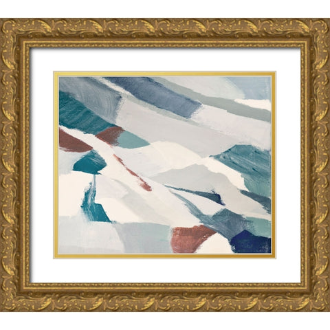 At Shore II Gold Ornate Wood Framed Art Print with Double Matting by Loreth, Lanie