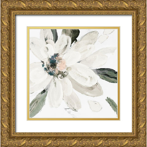 Naturally Blooming Moment I Gold Ornate Wood Framed Art Print with Double Matting by Loreth, Lanie