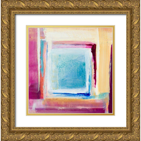 Brand New Day II Gold Ornate Wood Framed Art Print with Double Matting by Loreth, Lanie