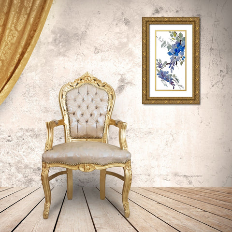 Inner Light Wisteria Gold Ornate Wood Framed Art Print with Double Matting by Loreth, Lanie