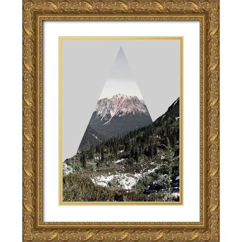 Nature Dynamics I Gold Ornate Wood Framed Art Print with Double Matting by Wilson, Kali