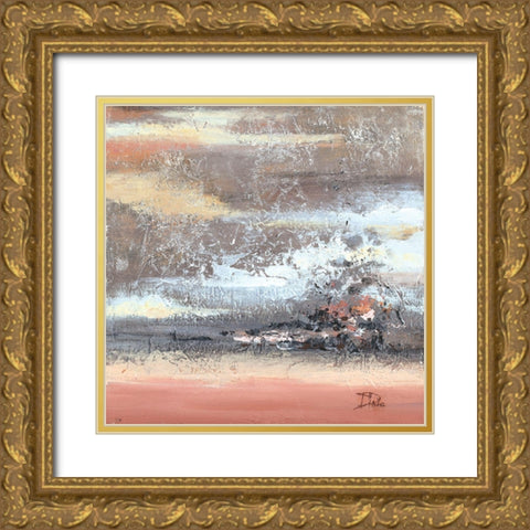 Unpredictable Gold Ornate Wood Framed Art Print with Double Matting by Pinto, Patricia