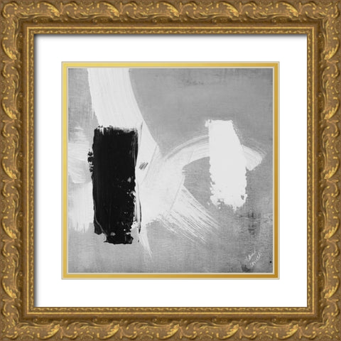 City Scene II Gold Ornate Wood Framed Art Print with Double Matting by Loreth, Lanie