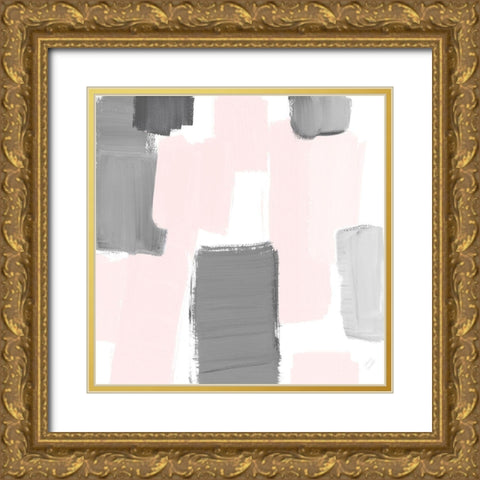 Soft Mergence I Gold Ornate Wood Framed Art Print with Double Matting by Loreth, Lanie