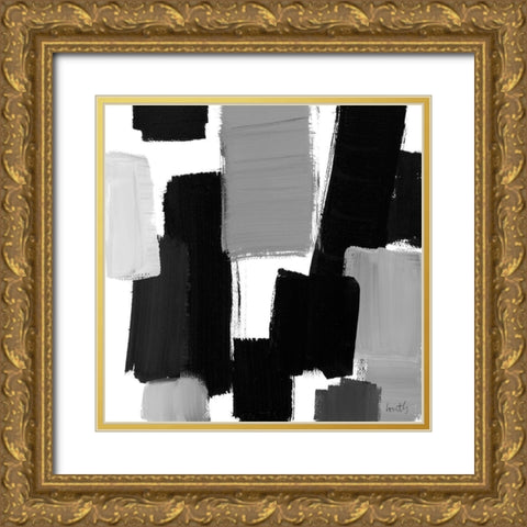 Mergence Gold Ornate Wood Framed Art Print with Double Matting by Loreth, Lanie