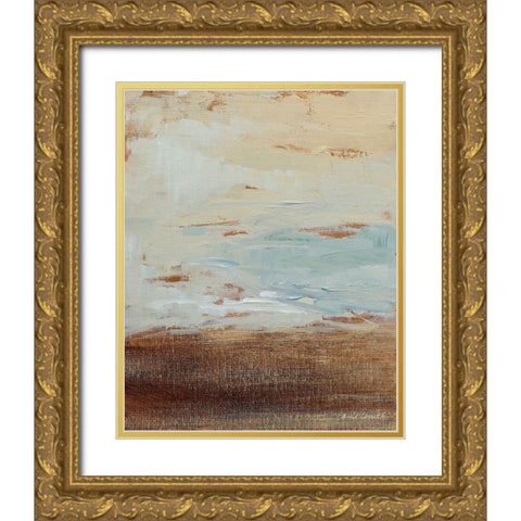 Everlasting Sea I Gold Ornate Wood Framed Art Print with Double Matting by Loreth, Lanie