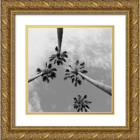 Tropical Gaze Gold Ornate Wood Framed Art Print with Double Matting by Stewart, Wil